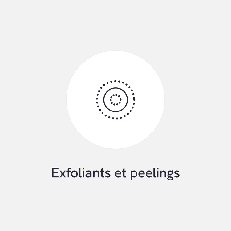 Exfoliants et peelings