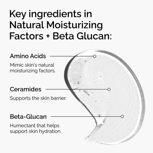Natural Moisturizing Factors + Beta Glucan